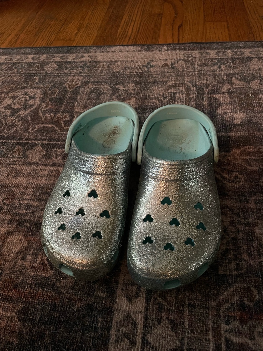 🦋Disney frozen Mickey Mouse crocs🦋